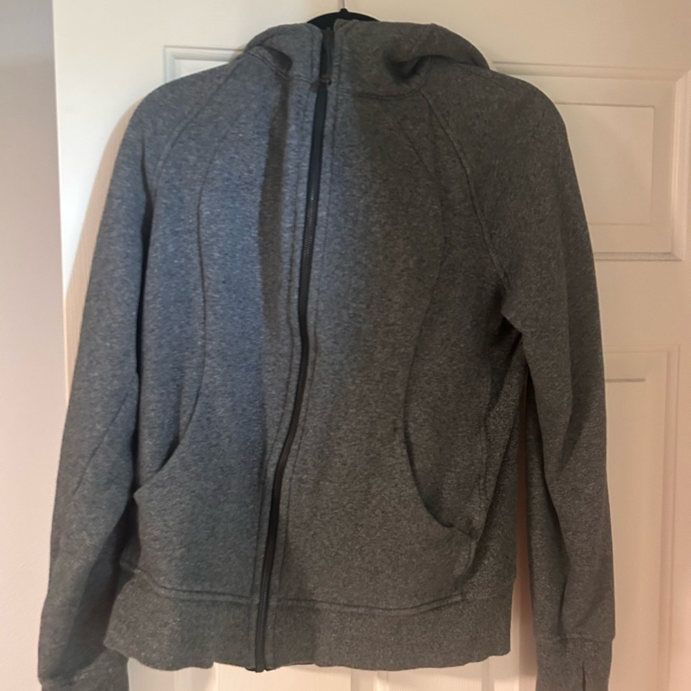lululemon athletica Gray Hoodie Jacket